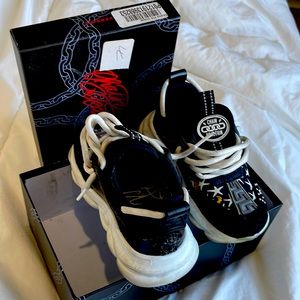 Kids Versace sneakers, Worn twice